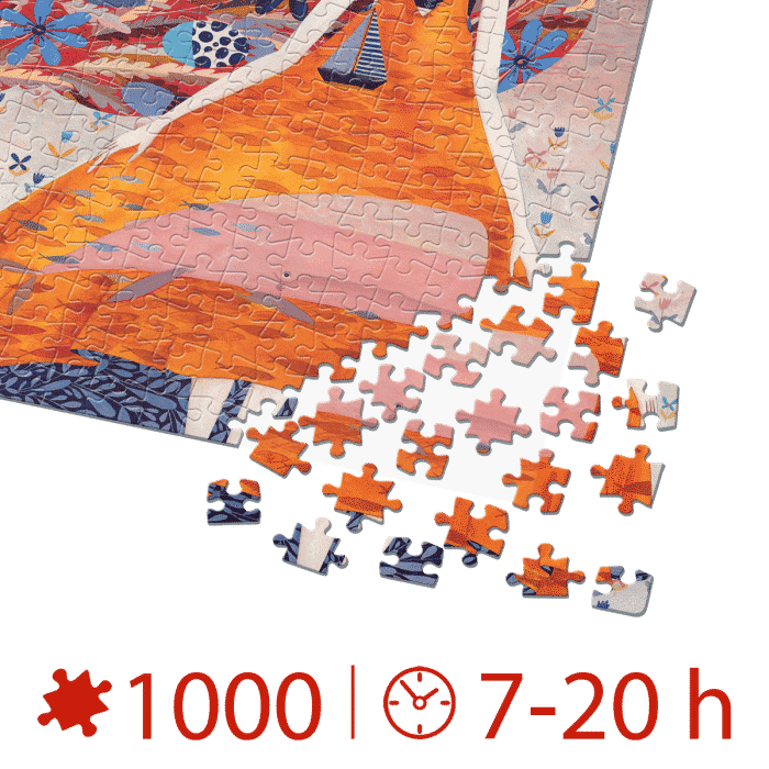 Puzzle adulți 1000 piese Kürti Andrea - Anotimpuri - Vara-34863