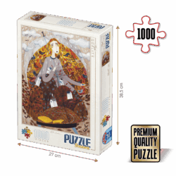 Puzzle adulți 1000 Piese Kürti Andrea - Anotimpuri - Toamna -0