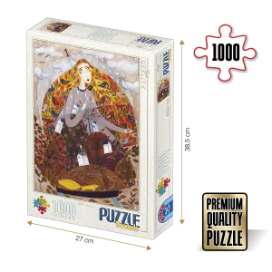 Puzzle adulți 1000 Piese Kürti Andrea - Anotimpuri - Toamna -0