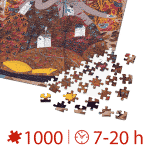 Puzzle adulți 1000 Piese Kürti Andrea - Anotimpuri - Toamna -35021