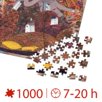 Puzzle adulți 1000 Piese Kürti Andrea - Anotimpuri - Toamna -35021