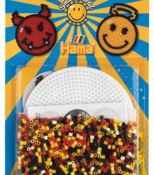 Mărgele Hama Midi - Smiley - 1100 Bucăți - 2-0