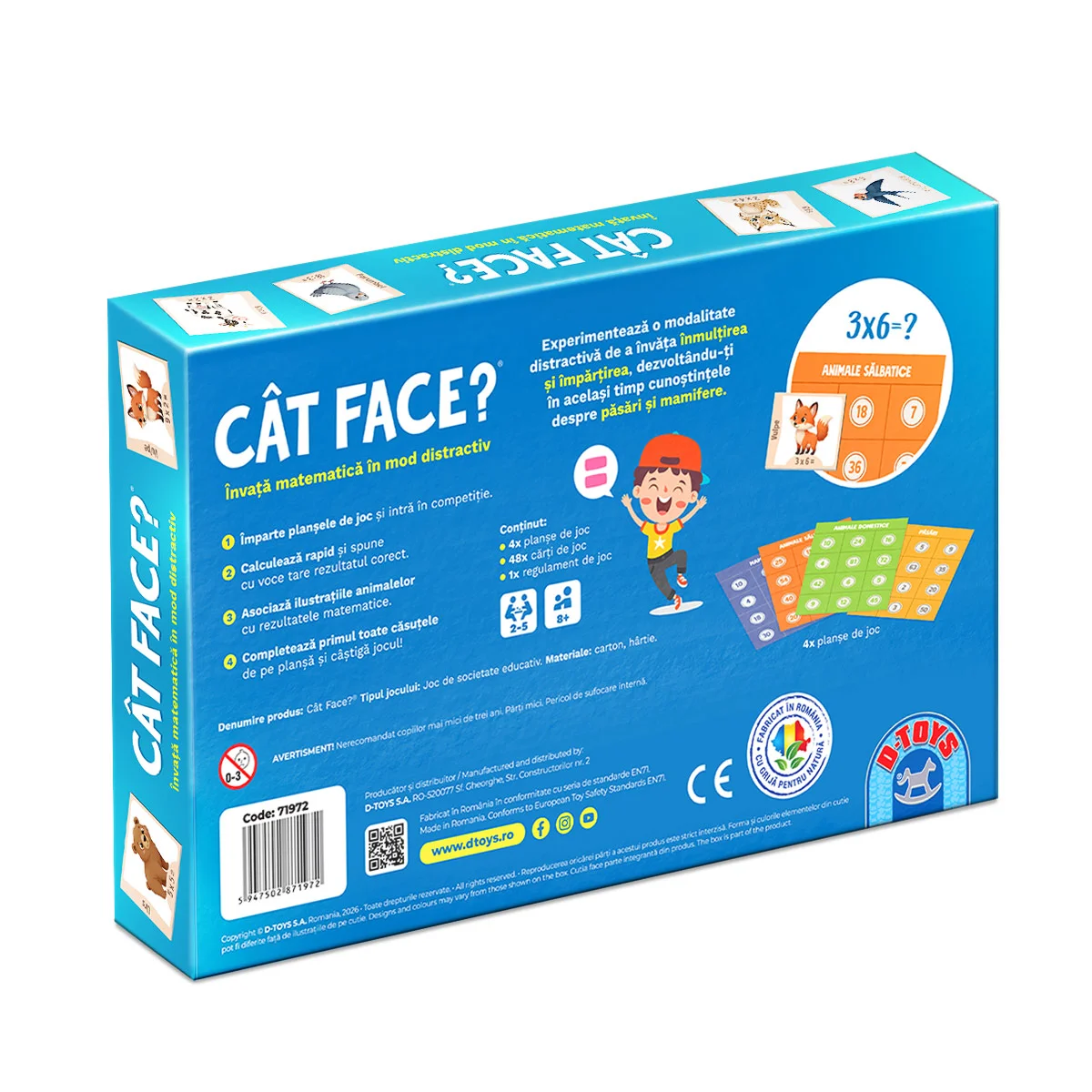 Cât face - Joc educativ pentru a învăța operații matematice simple