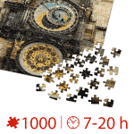 Puzzle adulți 1000 piese Locuri Celebre - Ceasul astronomic din Praga-35475