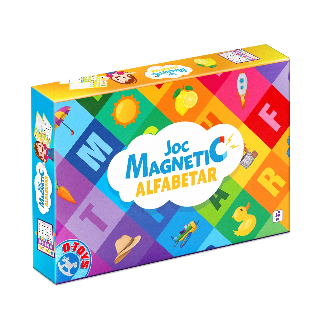 Alfabetar Magnetic - Joc Educativ - D-Toys