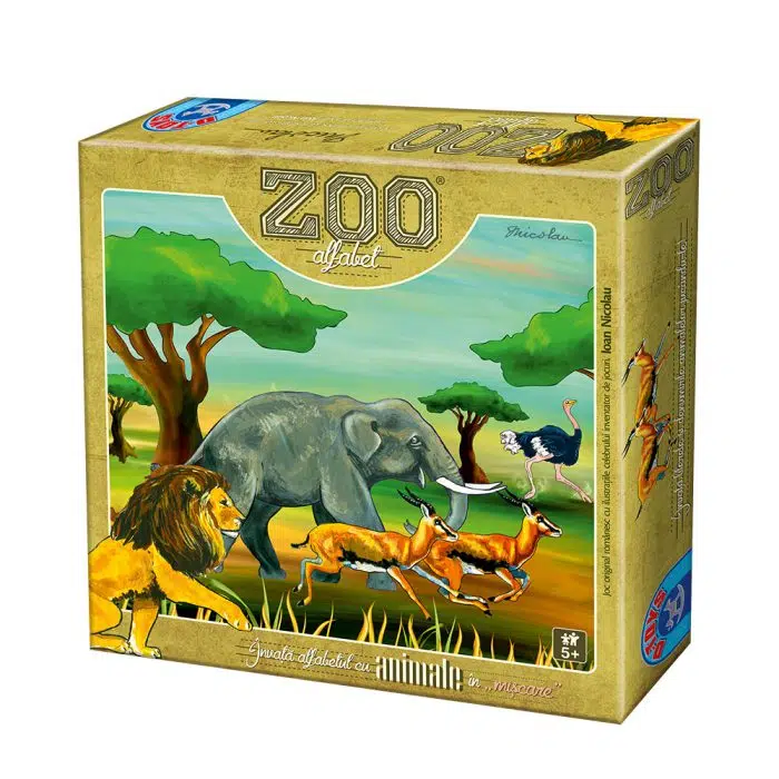 Joc Românesc - Zoo Alfabet-0