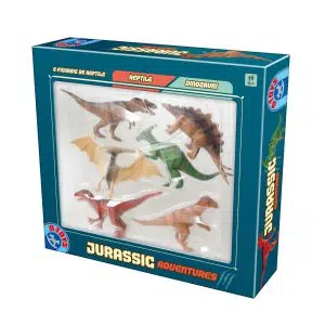 Joc Jurassic Adventures - 6 Figurine Dinozauri-0