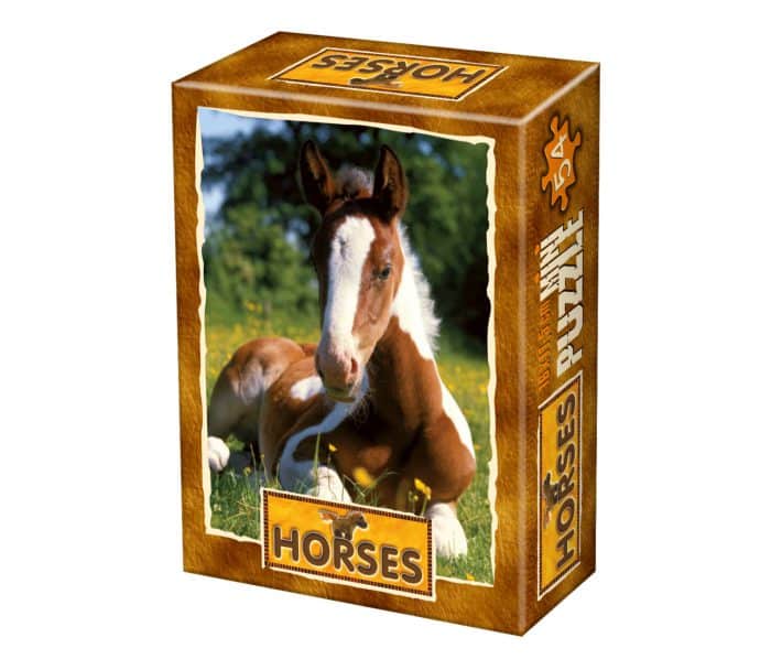 Mini Puzzle - Foto - Horses - 54 Piese - 3-0