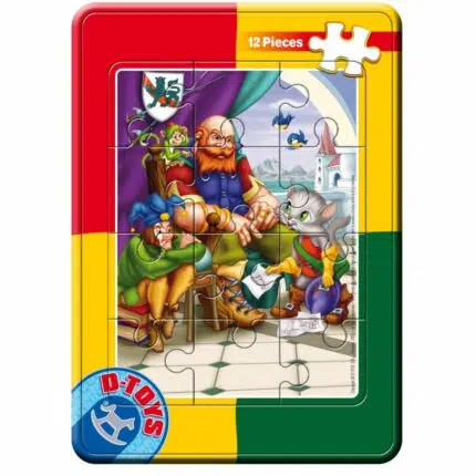 Mini Puzzle - Basme - 12 Piese - 3-0