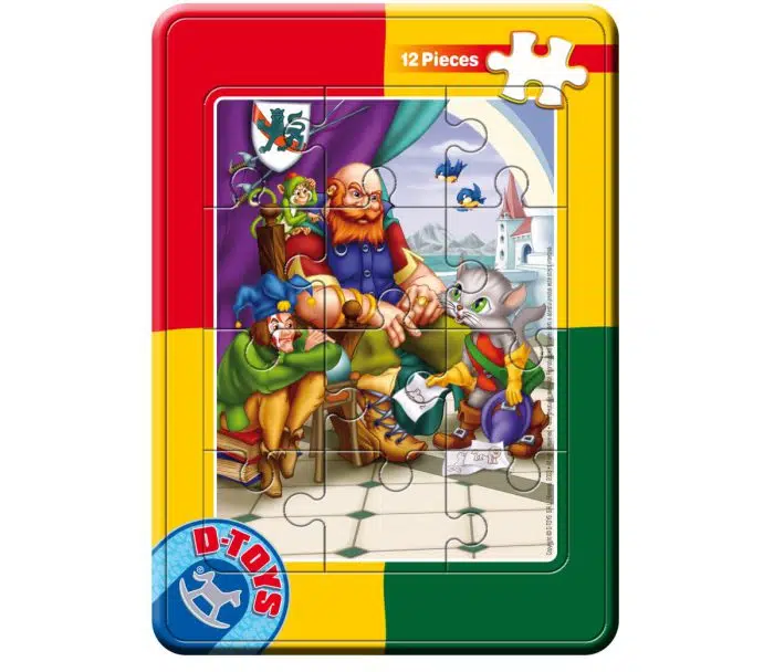 Mini Puzzle - Basme - 12 Piese - 3-0