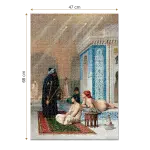 Puzzle adulti 1000 piese Jean-Léon Gérôme - Pool in a Harem-34892