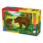 Super Puzzle - Animale - 240 Piese - 3-0