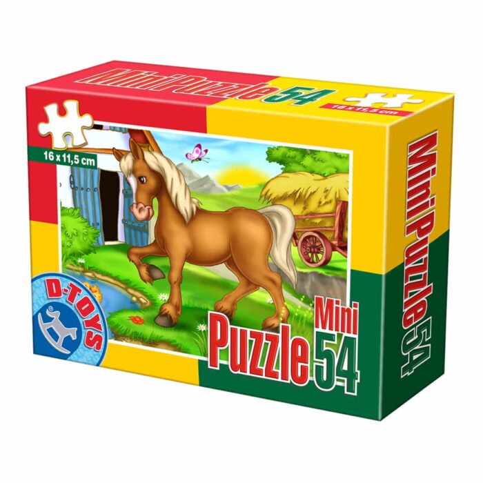 Mini Puzzle - Animale Domestice și Sălbatice - 54 Piese - 2-0