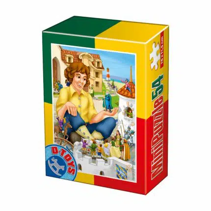 Mini Puzzle - Basme - 54 Piese - 1-0