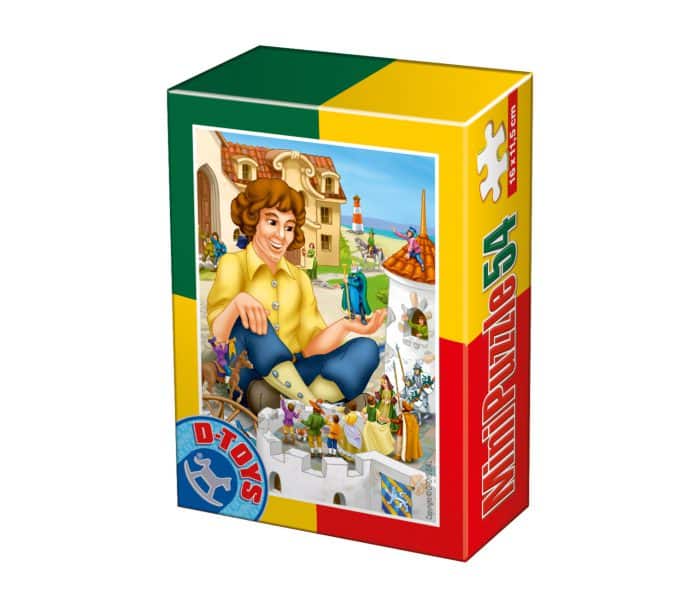 Mini Puzzle - Basme - 54 Piese - 1-0