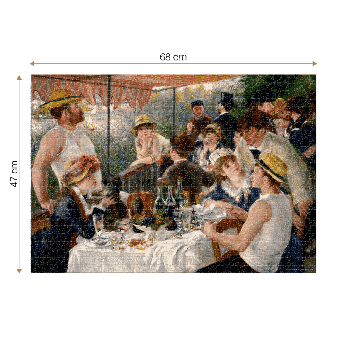 Puzzle adulti 1000 piese Pierre-Auguste Renoir - Luncheon of the Boating Party-34622