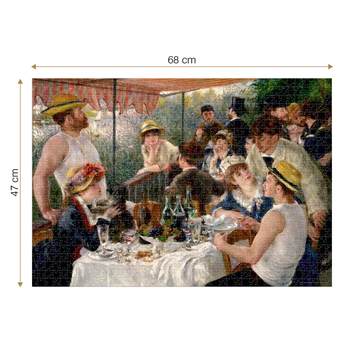 Puzzle adulti 1000 piese Pierre-Auguste Renoir - Luncheon of the Boating Party-34622