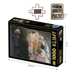 Puzzle adulti 1000 piese Gustav Klimt - Death and Life-0