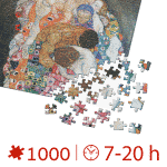 Puzzle adulti 1000 piese Gustav Klimt - Death and Life-35008