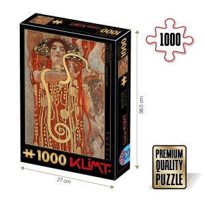 Puzzle adulti 1000 piese Gustav Klimt - Hygieia-0
