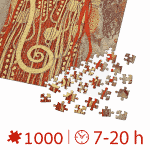 Puzzle adulti 1000 piese Gustav Klimt - Hygieia-34991