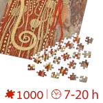 Puzzle adulti 1000 piese Gustav Klimt - Hygieia-34991