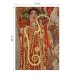 Puzzle adulti 1000 piese Gustav Klimt - Hygieia-34994