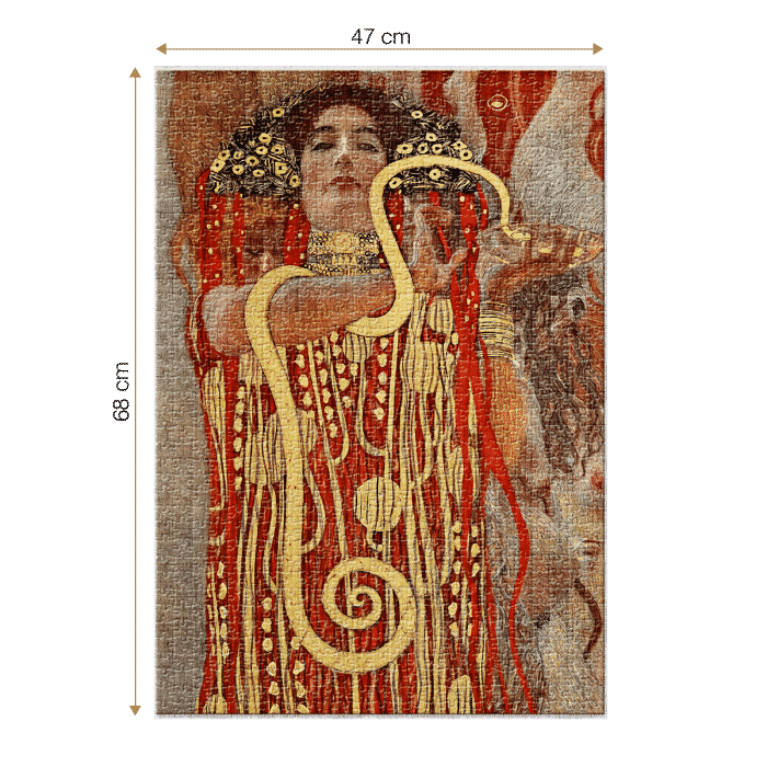 Puzzle adulti 1000 piese Gustav Klimt - Hygieia-34994