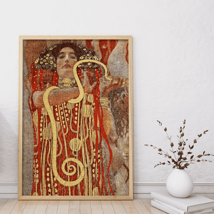 Puzzle adulti 1000 piese Gustav Klimt - Hygieia-34995