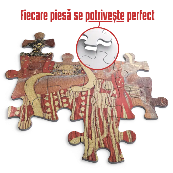 Puzzle adulti 1000 piese Gustav Klimt - Hygieia-34992