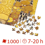 Puzzle adulti 1000 piese Gustav Klimt - Fulfilment / Implinire-34997
