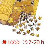 Puzzle adulti 1000 piese Gustav Klimt - Fulfilment / Implinire-34997