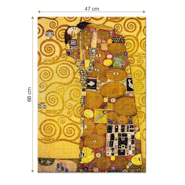 Puzzle adulti 1000 piese Gustav Klimt - Fulfilment / Implinire-35000