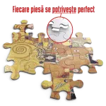 Puzzle adulti 1000 piese Gustav Klimt - Fulfilment / Implinire-34998