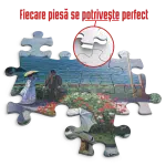 Puzzle adulti 1000 piese Claude Monet - Garden at Sainte-Adresse -34657