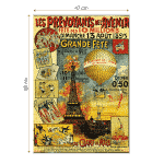 Puzzle adulți 1000 piese Vintage Posters - Les Prevoyants de L'avenir-35066