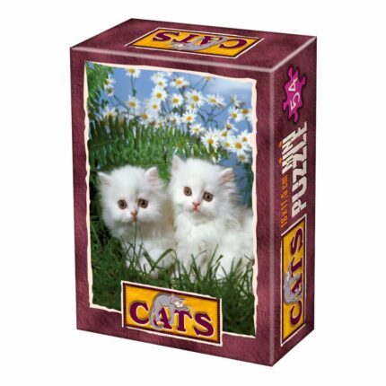Mini Puzzle - Foto - Cats - 54 Piese - 3-0