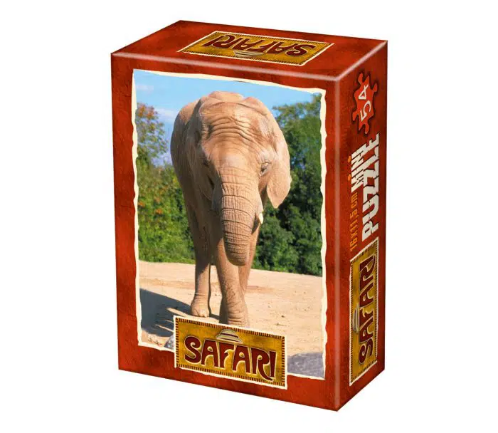 Mini Puzzle - Foto - Safari - 54 Piese - 6-0