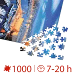Puzzle adulți 1000 piese Peisaje de zi - Marseille, Franța-35529