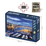 Puzzle adulți 1000 piese Peisaje de zi - Marseille, Franța-0