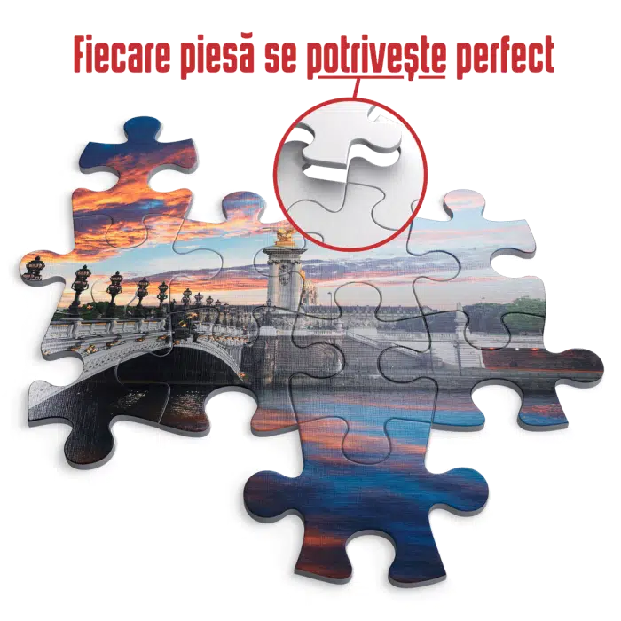 Puzzle adulți 1000 piese Peisaje de zi - Podul Alexandru al III-lea, Paris-35543