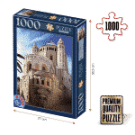 Puzzle adulți 1000 piese Locuri Celebre - Biserica Adormirea Maicii Domnului, Ierusalim-0