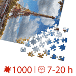 Puzzle adulți 1000 piese Locuri Celebre - Turnul Eiffel, Paris-35499