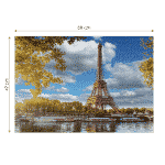 Puzzle adulți 1000 piese Locuri Celebre - Turnul Eiffel, Paris-35502