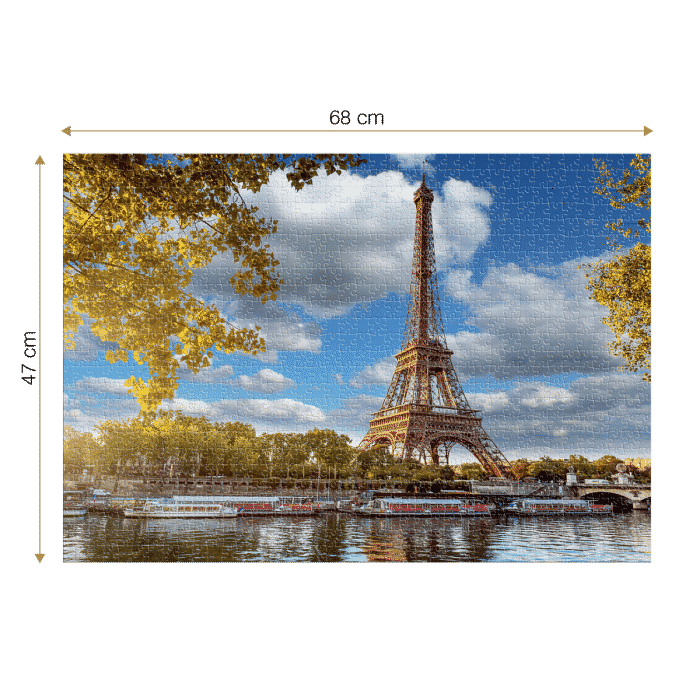 Puzzle adulți 1000 piese Locuri Celebre - Turnul Eiffel, Paris-35502