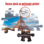 Puzzle adulți 1000 piese Locuri Celebre - Turnul Eiffel, Paris-35500