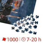 Puzzle adulți 1000 piese Peisaje de Noapte - Hagia Sophia, Turcia-35279