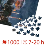 Puzzle adulți 1000 piese Peisaje de Noapte - Hagia Sophia, Turcia-35279