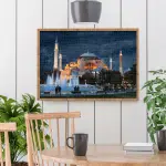 Puzzle adulți 1000 piese Peisaje de Noapte - Hagia Sophia, Turcia-35283