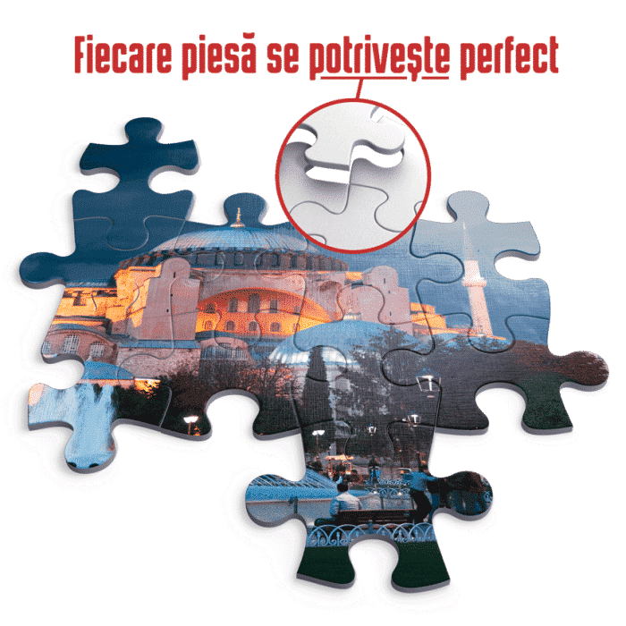 Puzzle adulți 1000 piese Peisaje de Noapte - Hagia Sophia, Turcia-35280